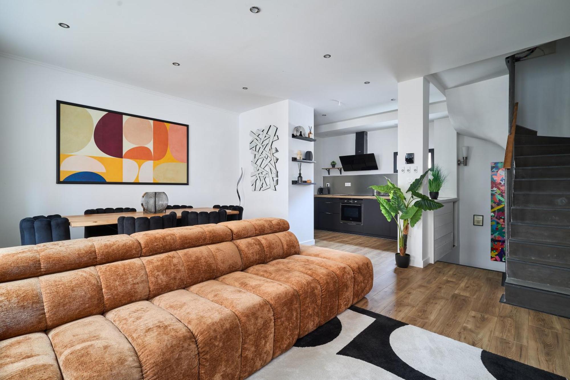 Mm Suites Town House Terrasse Reims Luaran gambar